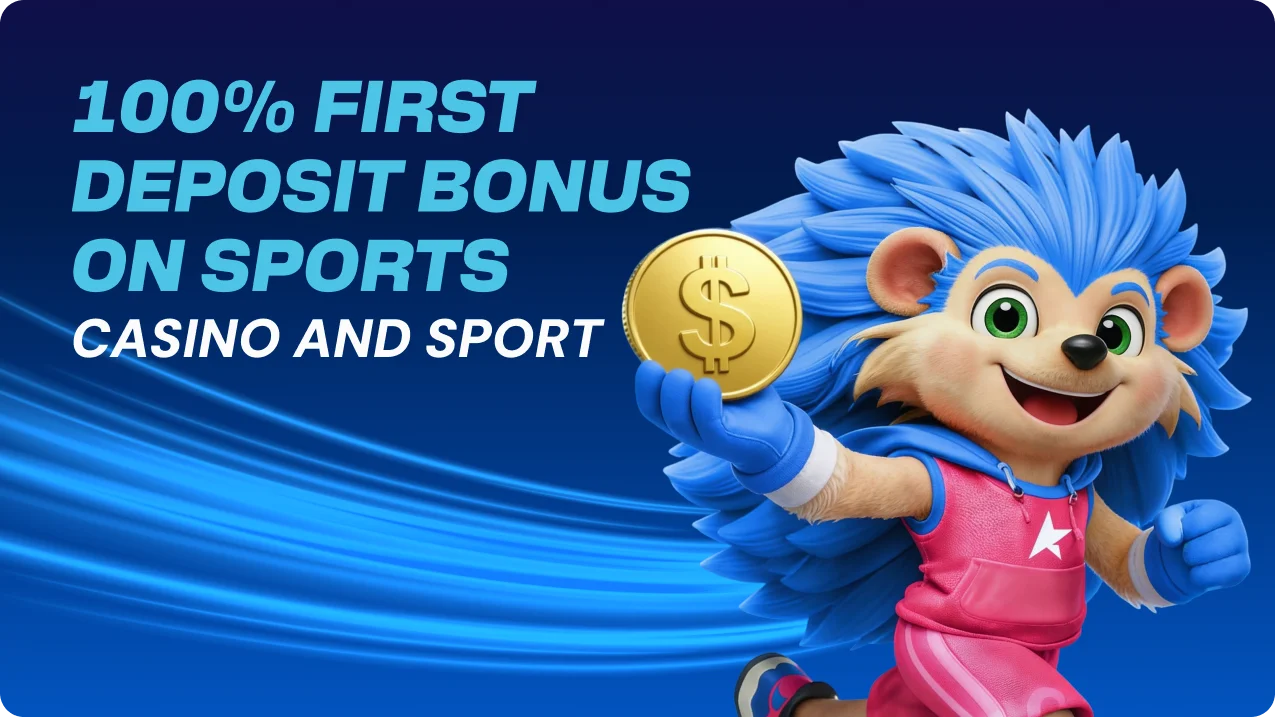 100% spordi esimese sissemakse boonus